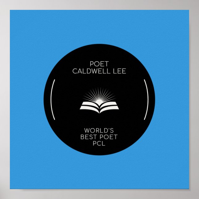 Poet Caldwell Lee Poster (Front)