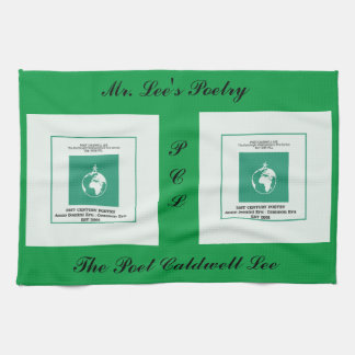 Poet Caldwell Lee Products Tea Towel