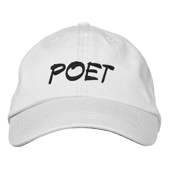 POET EMBROIDERED HAT (Front)