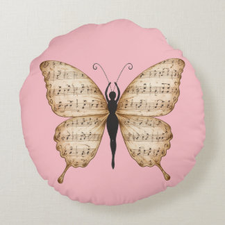Poetic Butterfly Form Cushion