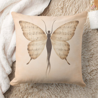 Poetic Butterfly Form Cushion
