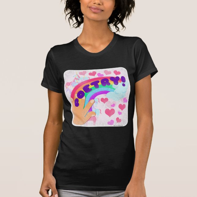 Poetic Fingerprints Saying T-Shirt (Front)