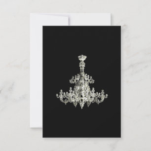 Poetic Grandeur Chandelier ~ Invitations