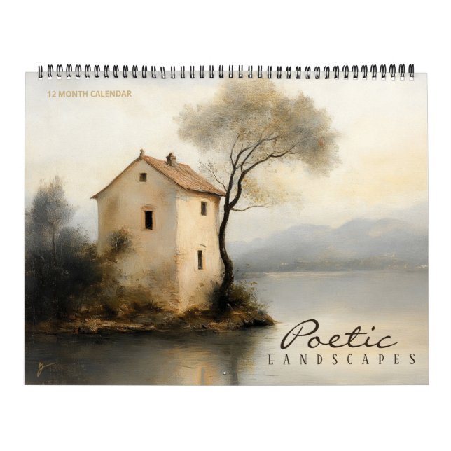 Poetic Landscapes Calendar (Cover)