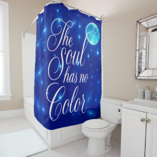 'Poetic Quotes Collection' Shower Curtain