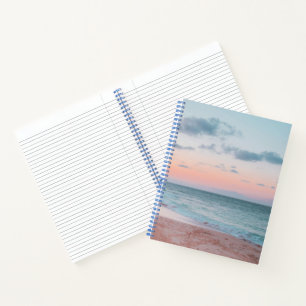 Poetic sunset skies notebook