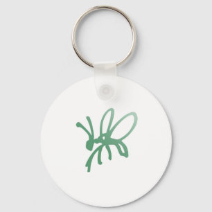Poetica Bug Green Key Ring