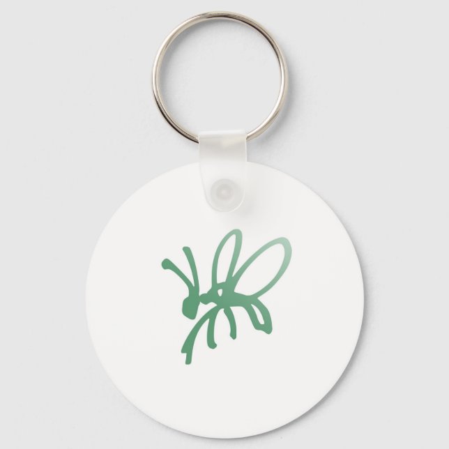 Poetica Bug Green Key Ring (Front)