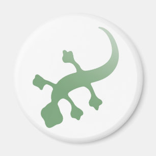 Poetica Gecko in Green Magnet