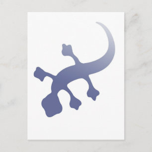 Poetica Gecko Postcard