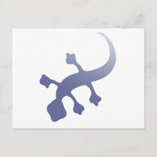 Poetica Gecko Postcard