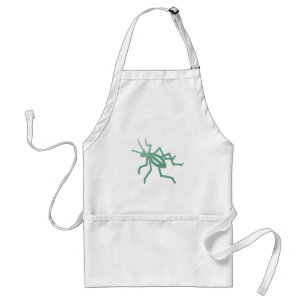 Poetica Green Cricket Standard Apron