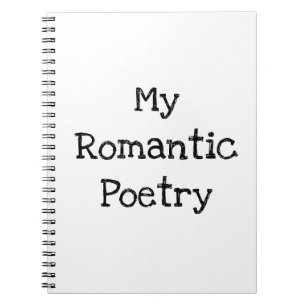 Poetry book notebook