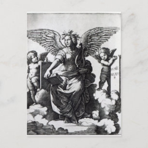 Poetry, c.1515 postcard