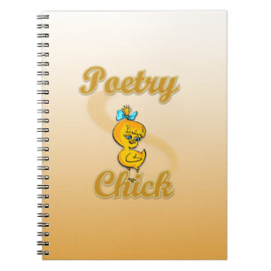 Poetry Chick Spiral Notebook