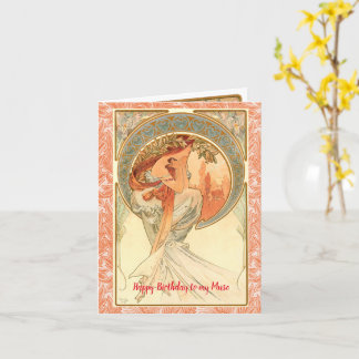 Poetry, Happy Birthday Card