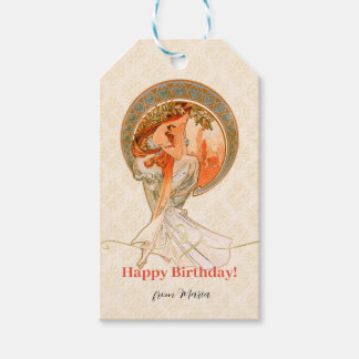 Poetry, Happy Birthday Gift Tags