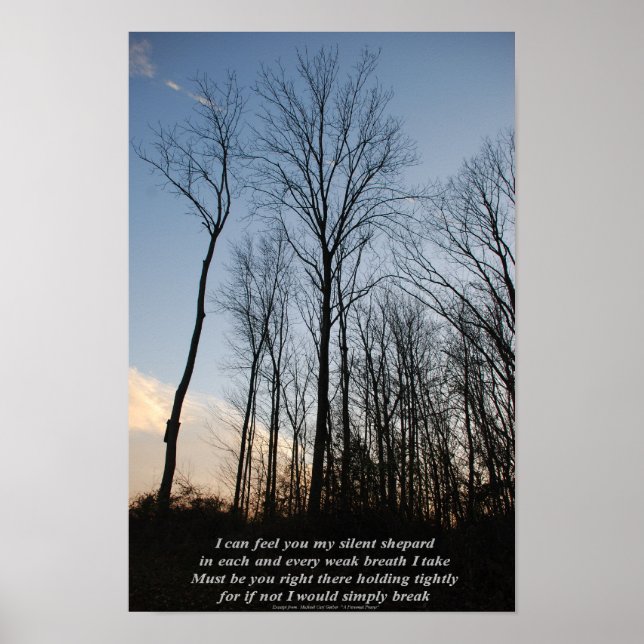 Poetry in Art - "A Personal Prayer" excerpt print (Front)