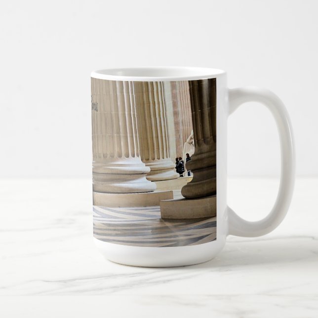 Poetry In Paris Coffee Mug (Right)