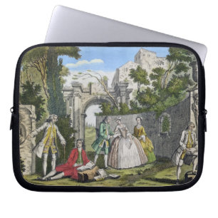 Poetry, pub. by Robert Sayer (fl.1750-80) c.1750 ( Laptop Sleeve