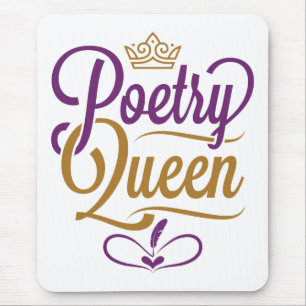 Poetry Queen Mouse Pad