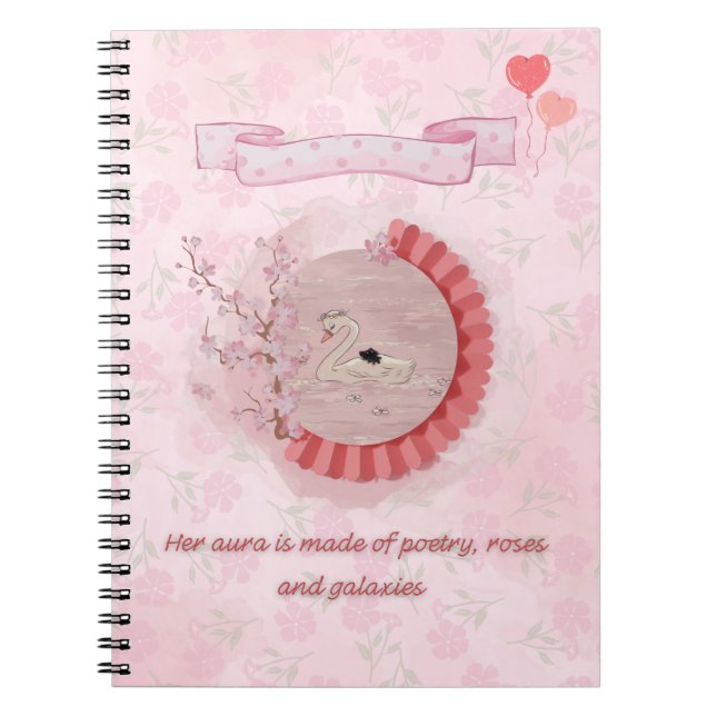 Poetry & Roses Notebook (Front)