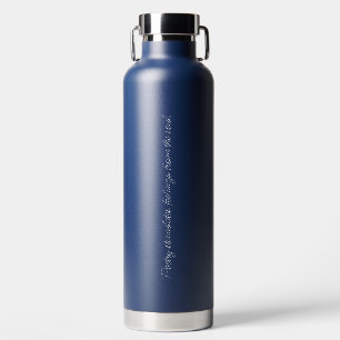 Poetry Stimulates Vacuum Insulated Bottle