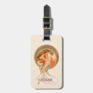 Poetry, Vintage Luggage Tag