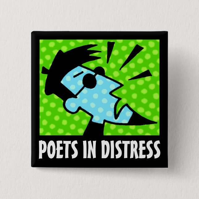 POETS IN DISTRESS DADDY COOL BUTTON (Front)
