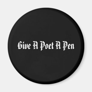 Poet's Pen Magnet