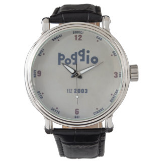 Poggio Bar Clock Watch