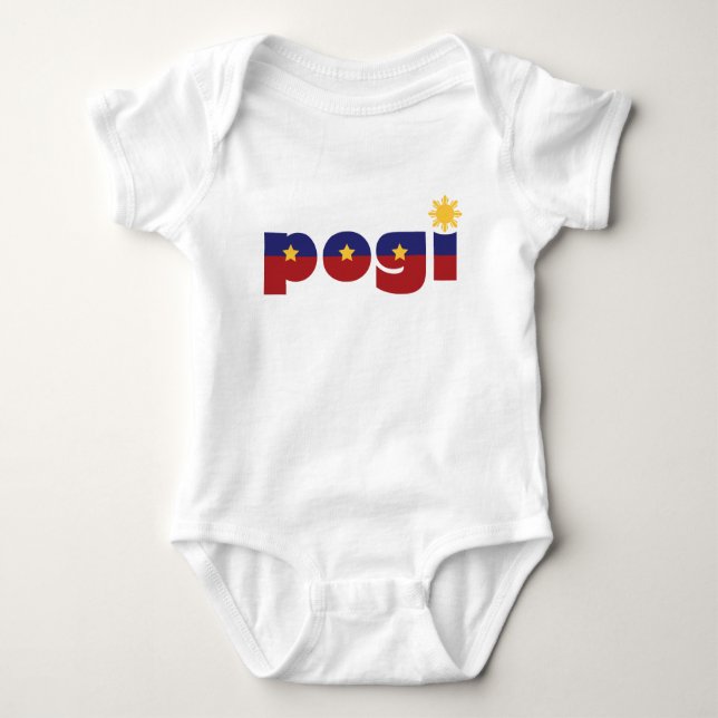 Pogi! Baby Bodysuit (Front)