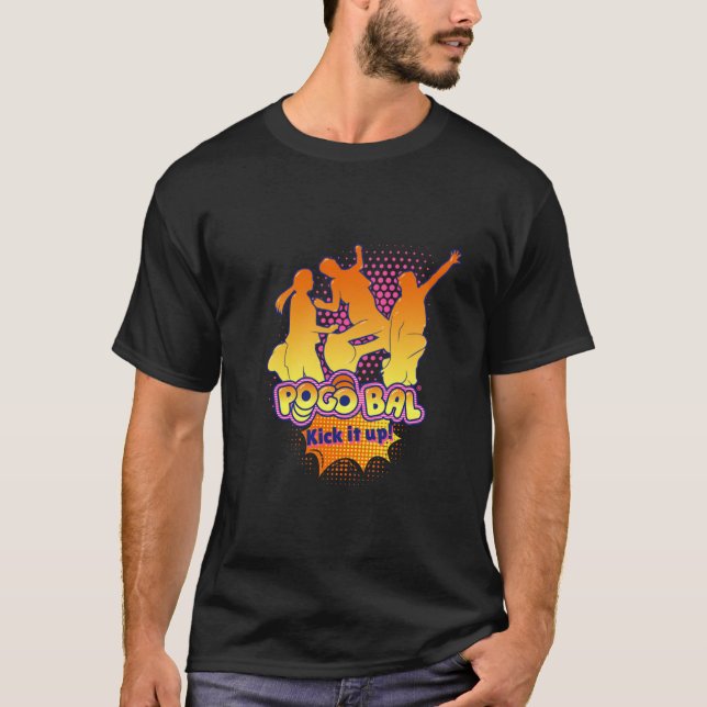 Pogo Bal 'Kick It Up!' T-Shirt (Front)