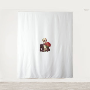 Pogo Bones – Crazy Skeleton on the Move Tapestry