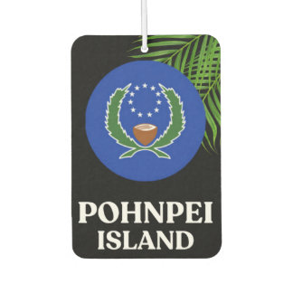 Pohnpei Micronesian Car Accessory Car Air Freshener