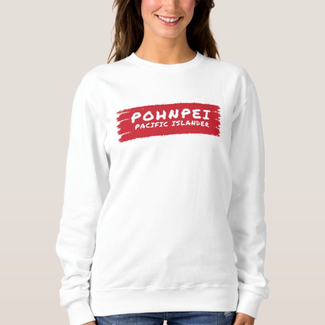 Pohnpei Pacific Islander Classic  Sweatshirt (Front)