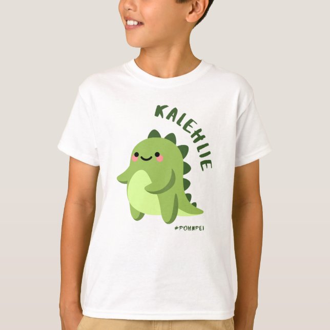 Pohnpei Pacific Islander "Hello!" T-Shirt (Front)