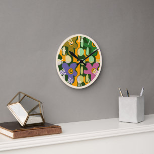 POHO ROUND CLOCK