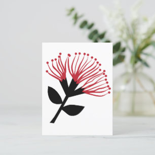 Pohutukawa Flower, New Zealand Postcard