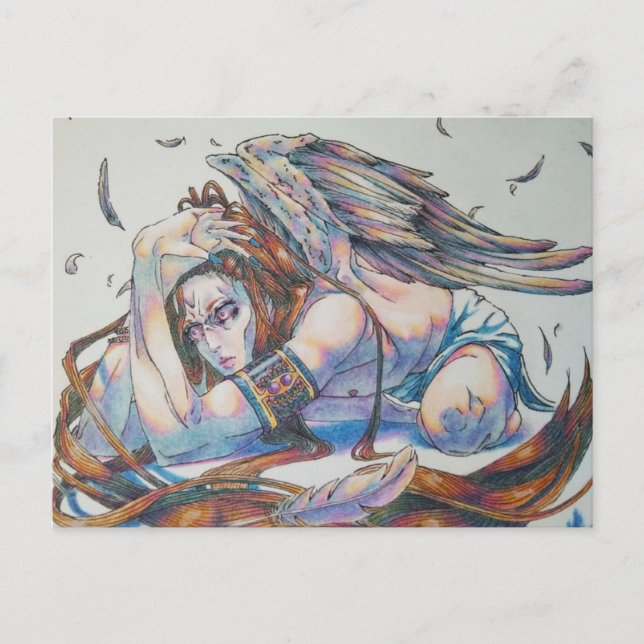 Poignant Art Series 5 of 11 Postcard Size (Front)