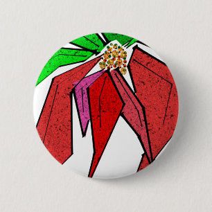 Poinsetta Pin
