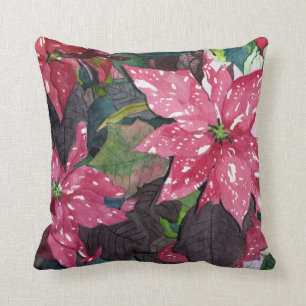 Poinsettia Cushion