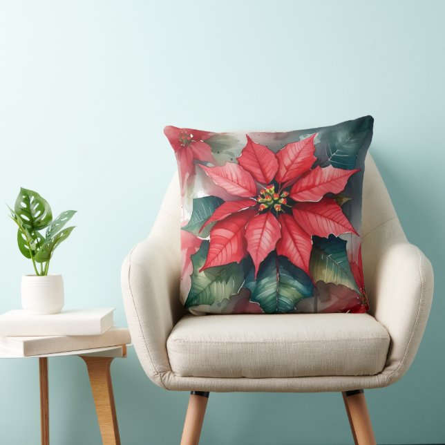 Poinsettia Cushion (Chair)