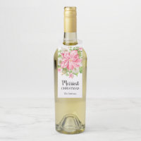 Poinsettia Floral Christmas Holiday