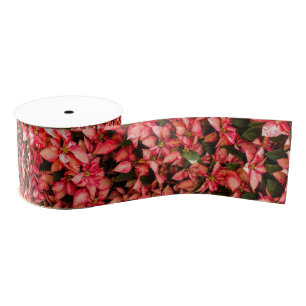 Poinsettia Grosgrain Ribbon