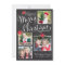 Poinsettia Merry Christmas Photo Card