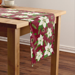 Poinsettia Short Table Runner