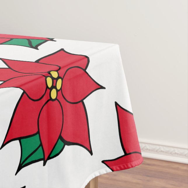 Poinsettia Tablecloth (In Situ)