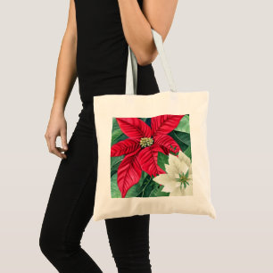 Poinsettia Tote Bag