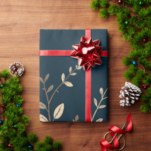 Poinsettia Wrapping Paper